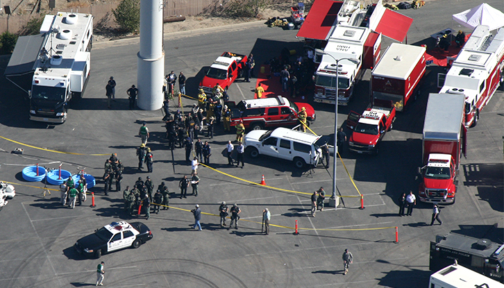 Multi-agency exercise